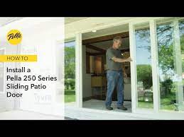 A Pella 250 Series Sliding Patio Door