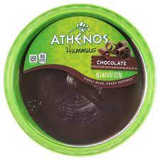 chocolate hummus athenos