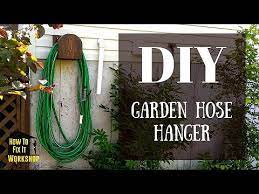 Garden Hose Hanger From S Wood