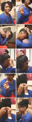 easy updo for natural hair pictures