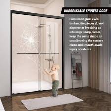 Double Sliding Framed Shower Door