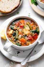 y vegan lentil soup a delicious
