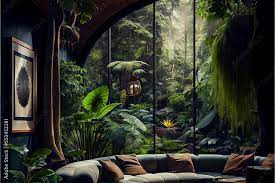 exotic plants interior design