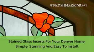 stained glass inserts for your home s