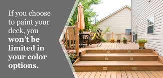 Painting Vs Staining Your Deck Which