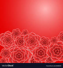 beautiful red rose flower background