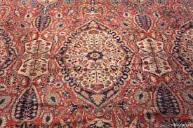 fine antique persian silk heriz rug