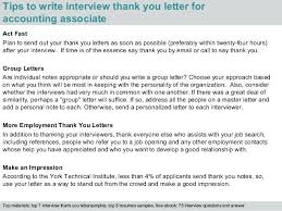 Thank You Letter For Interview Sample Samples After Free