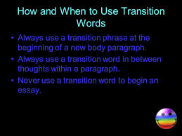 Transition Words and Phrases    th Grade Pinterest Transition    
