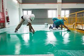 epoxy floor paint or floor coatings