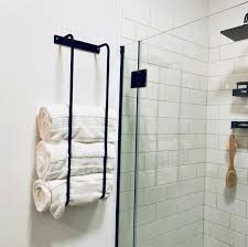 Bathroom Towel Holder Wall Storage