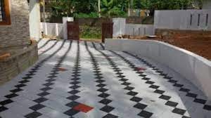 concrete interlocking floor tiles