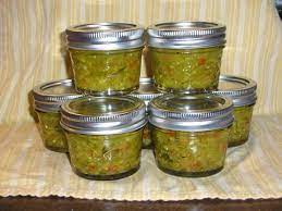 sweet and snappy zucchini relish