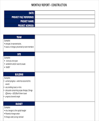 49 Monthly Report Format Templates Word Pdf Google Docs