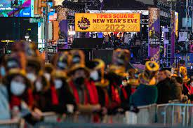 Limited revelers return to Times Square ...