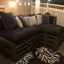 pallet cushions diy pallet couch