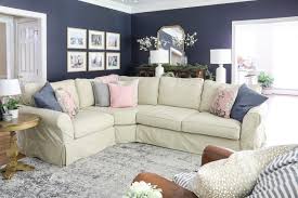 Cozy Navy Living Room Reveal The