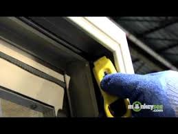 The easiest way is to seal drafts under the door. Replacing Weather Stripping In A Sliding Glass Door Youtube