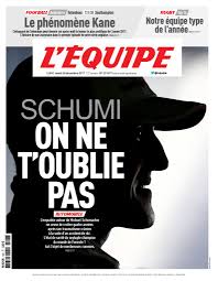 L'EQUIPE - L'empathie autour de Michael Schumacher ne... | Facebook