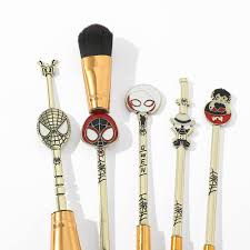 anime makeup brush set 5 piece