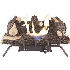 Vent Free Dual Fuel Gas Fireplace Logs
