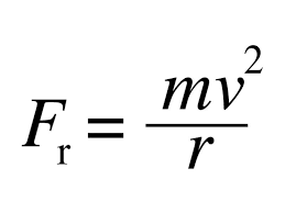 Centripetal Force Equation Oposicion
