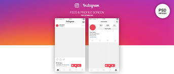 Get inspired by our community of talented artists. Free Instagram Feed Profile Screen Psd Ui 2016 On Behance