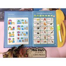 Đồ chơi bộ sách nói điện tử song ngữ_sách song ngữ cho bé học tiếng Việt và  tiếng Anh hàng loại chuẩn giá cạnh tranh