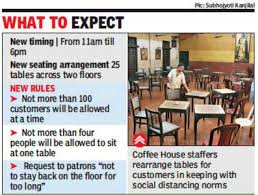 Did you ever wonder how your coffee table got its name? Kolkata Coffee House Set To Open On Thursday With Fewer Tables Curtailed Hours Kolkata News Times Of India