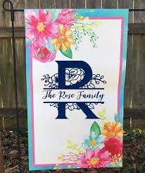 Personalized Spring Garden Flag Mothers
