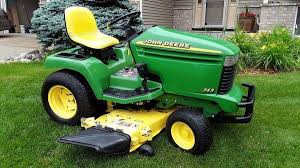 john deere 345 lawn garden tractor