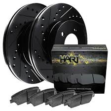 hart brakes rear brakes and rotors kit