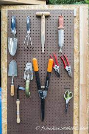 12 Garden Tool Storage Ideas How To