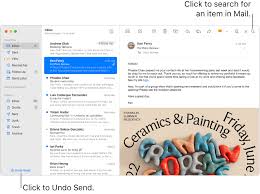 unsend emails with undo send in mail on