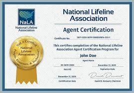Nala Lifeline Agent Certification Quarterly