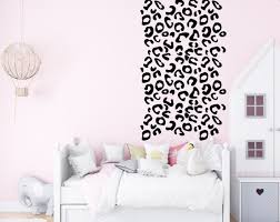 Cheetah Print Removable Wall Stickers