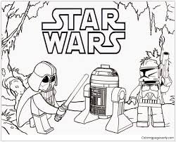 Star wars last jedi chewbacca wookiee chewie. Lego Star Wars Darth Vader And R2 Coloring Pages Cartoons Coloring Pages Free Printable Coloring Pages Online