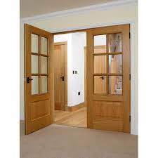 wood and glass internal french door rs