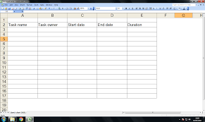 How To Make A Gantt Chart In Excel 2003 Wright Brown