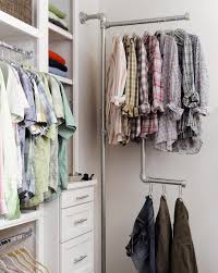 Choose wire shelves that have continuous hanging rods. Small Walk In Closet Design Ideas Better Homes Gardens