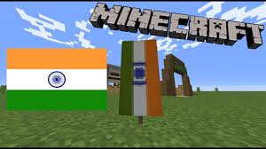 The indian national flag symbolises national pride and is one of the most respected national symbols. How To Make The Indian Flag In Minecraft Youtube