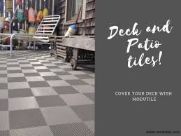 perforated interlocking patio tiles