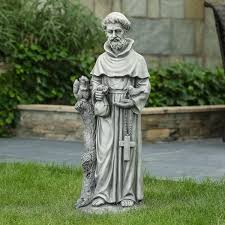 Luxenhome St Francis Garden Statue