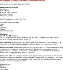 Application Letter For Kindergarten Assistant Teacher   Example    