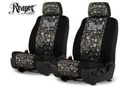 Neoprene Skull Camo Seat Covers For