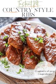 instant pot country style ribs
