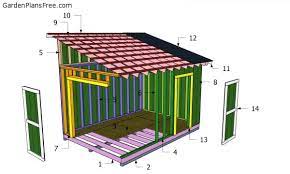 Lean To Shed Plans Free Garden Shed Diy