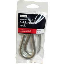 Quick Release Hook 90mm 2 Pack