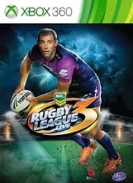 rugby league live 3 on xbox 360
