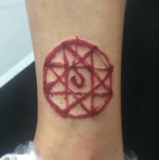 After ishval, i asked him to remove it, to prevent another flame alchemist from ever existing. Gabbotattoo S Runa De Sangre Full Metal Alchemist Tattoo Tatuaje Chile Tatuajes Transmutationcircle Fullmetalalchemist Fullmetalalchemistbrotherhood Alphonseelric Anime Animeink Animetattoo Facebook